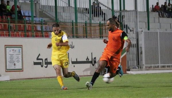 جانب من مباراة جباليا وخانيونس