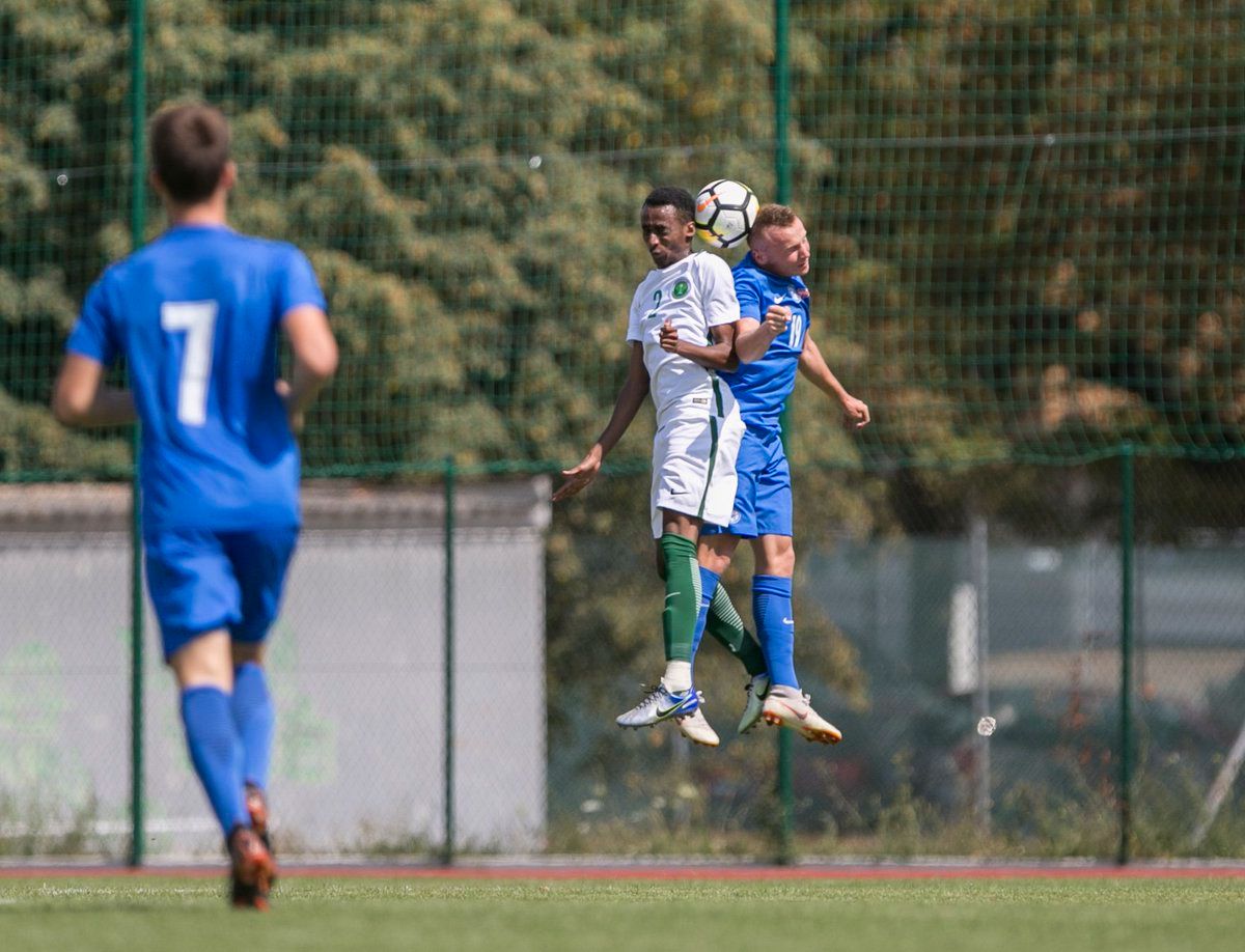 جانب من المباراة