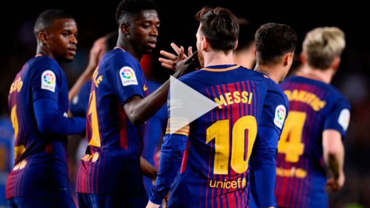 لاعبو برشلونة