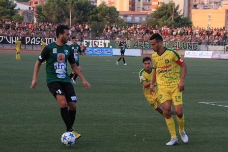 جانب من المباراة