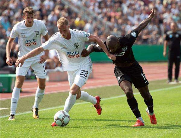 جانب من المباراة