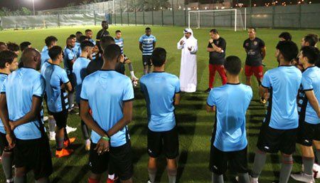 لاعبو الدحيل 