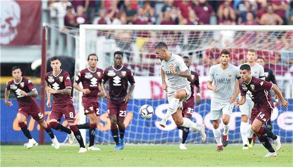 جانب من المباراة