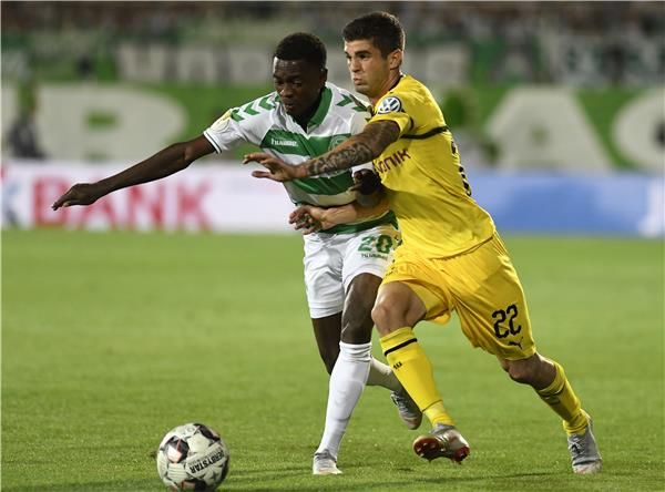 من لقاء بوروسيا دورتموند وفيورث