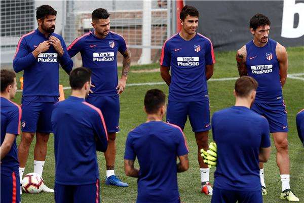 لاعبو أتلتيكو مدريد