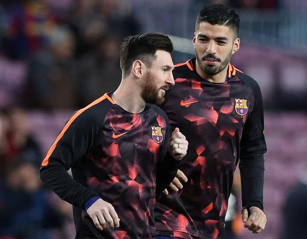 ليونيل ميسي ولويس سواريز