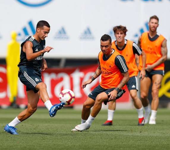 من مران ريال مدريد