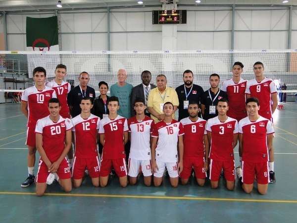 منتخب تونس لناشئي الكرة الطائرة 