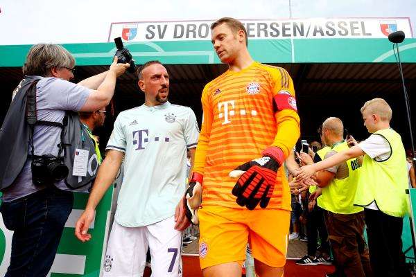 مانويل نوير وفرانك ريبيري