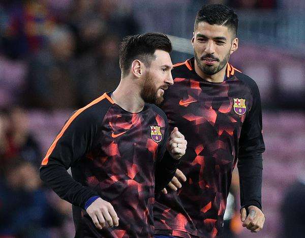 ليونيل ميسي ولويس سواريز