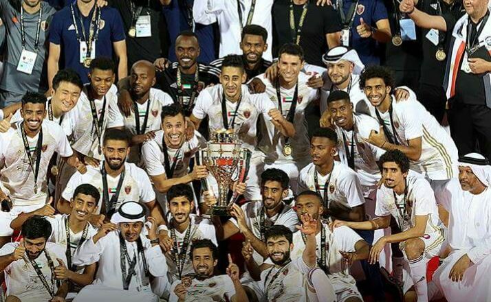 جانب من مراسم تتويج الوحدة