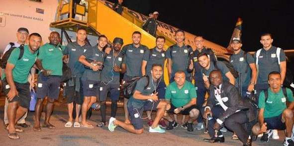 من وصول لاعبي الدفاع الجديدي