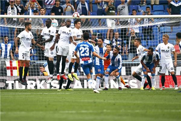 جانب من المباراة