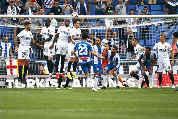 جانب من المباراة