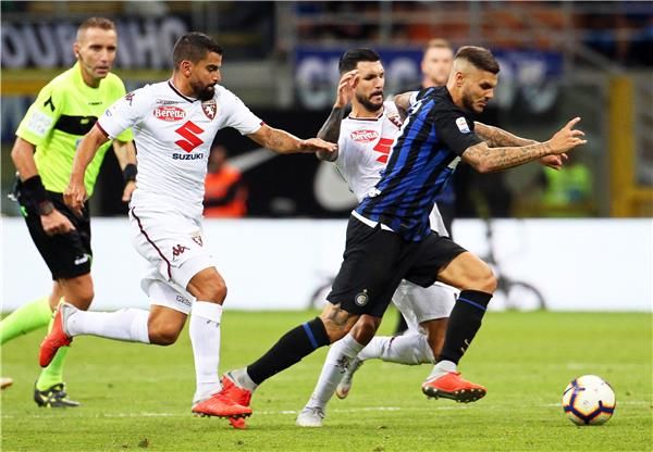 جانب من المباراة