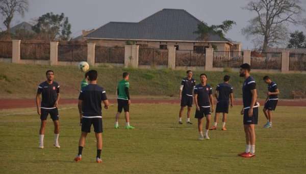 جانب من التدريبات