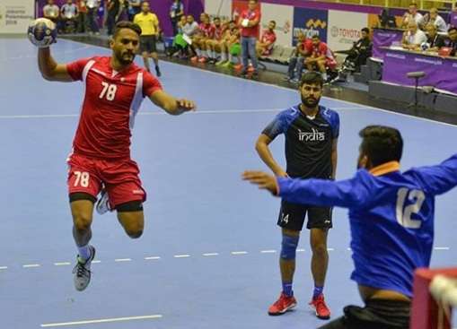 جانب من المباراة