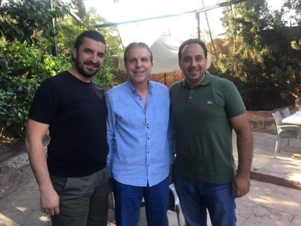 أيمن الحكيم مع ماهر السيد وغياث دباس