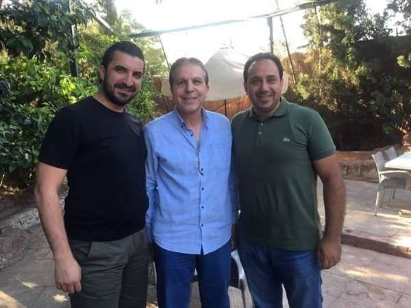 أيمن الحكيم مع ماهر السيد وغياث دباس