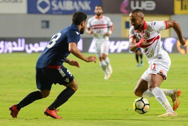 جانب من لقاء الزمالك والنجوم