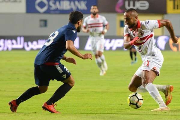 جانب من لقاء الزمالك والنجوم