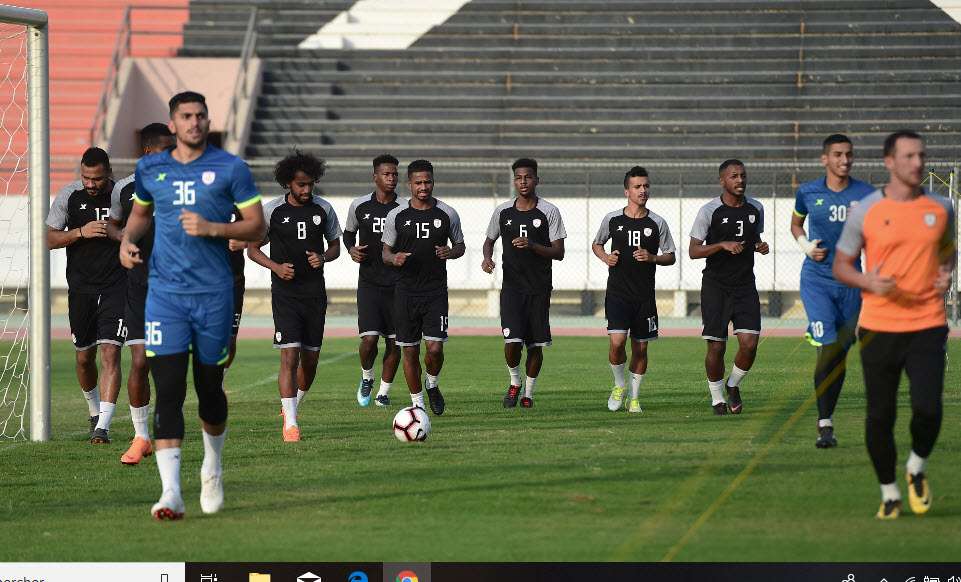جانب من التدريبات