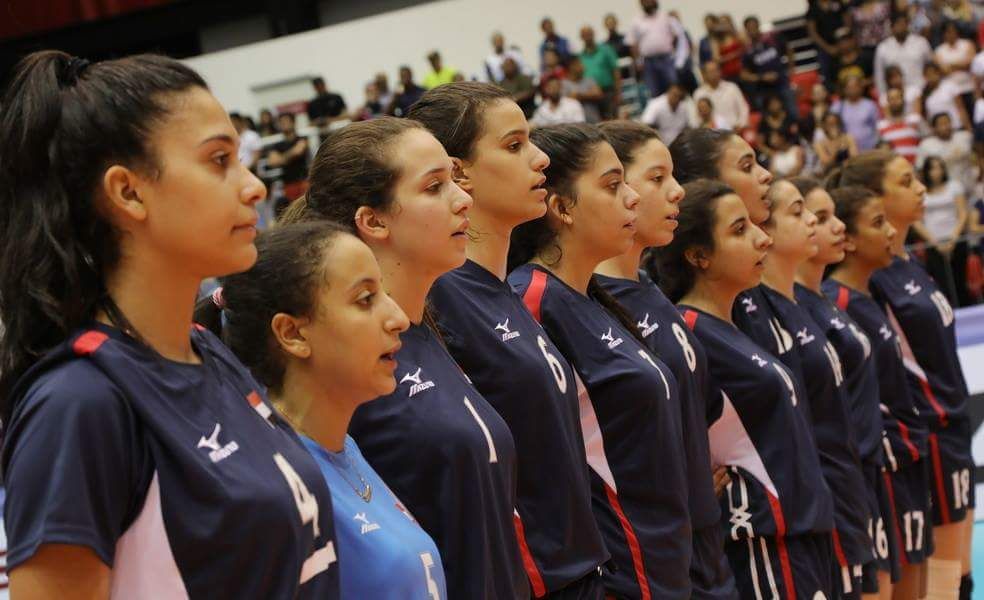 منتخب مصر لكرة الطائرة شابات