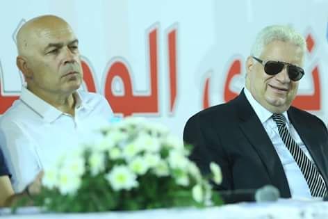 كريستيان جروس ومرتضى منصور