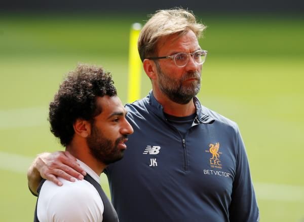 يورجن كلوب ومحمد صلاح