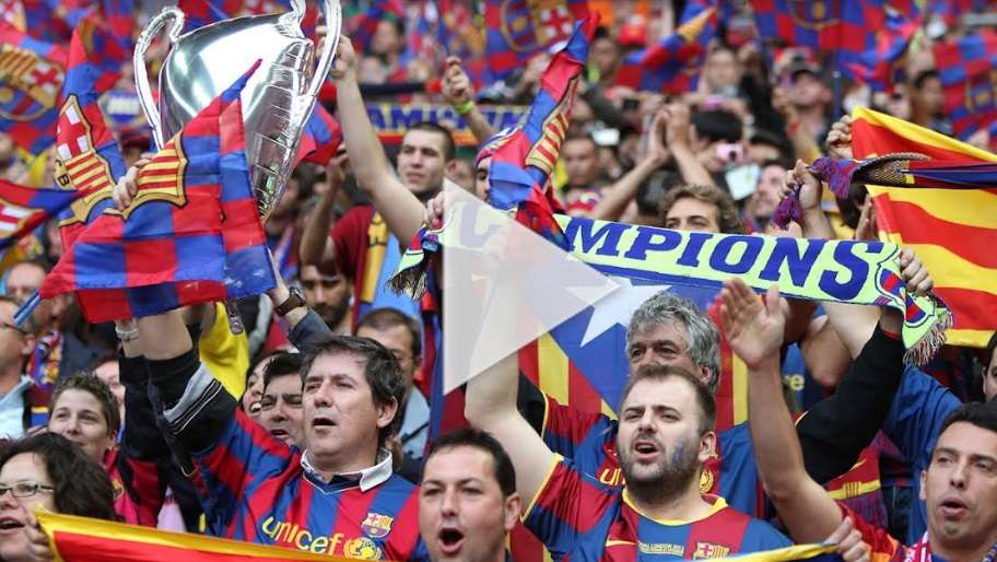 جماهير برشلونة