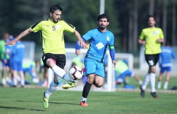 لقطة من المباراة