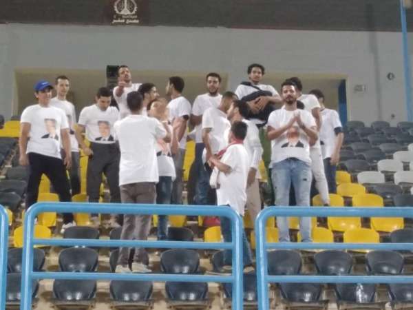 المجموعة التي تطلق على نفسها "ألتراس مرتضى منصور"