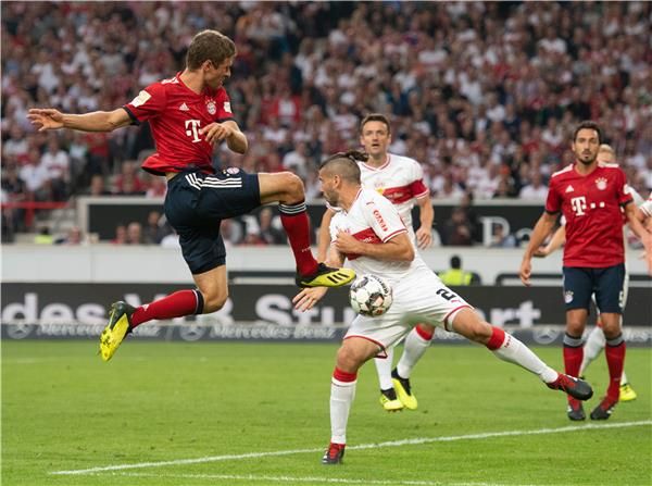 جانب من المباراة