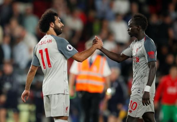 ماني في إحدى مباريات ليفربول