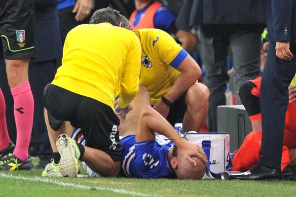 لحظة إصابة ريكاردو سابونارا