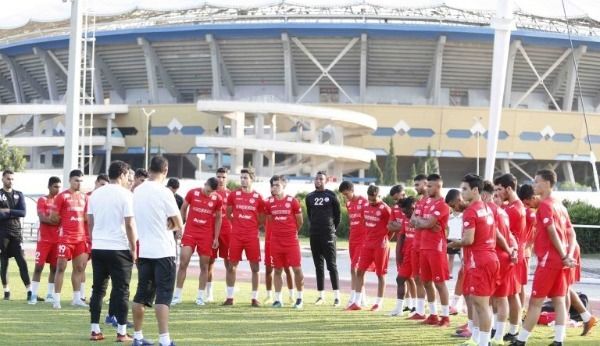 من تدريبات منتخب تونس الأولمبي