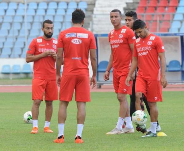 من تدريبات منتخب تونس