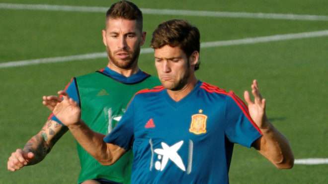 ماركوس ألونسو وسيرجيو راموس