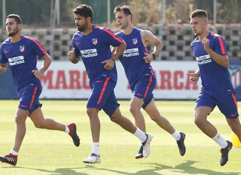 من مران أتليتكو مدريد