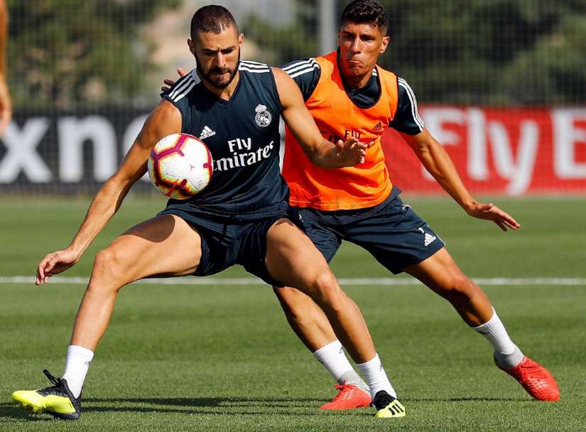 من مران ريال مدريد