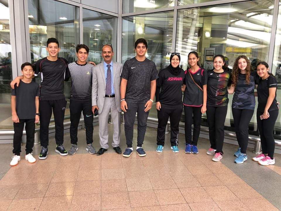  البعثة المصرية للريشة الطائرة