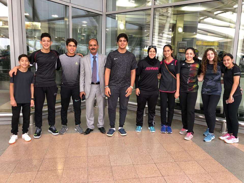  البعثة المصرية للريشة الطائرة