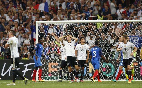 مواجهة سابقة بين فرنسا وألمانيا