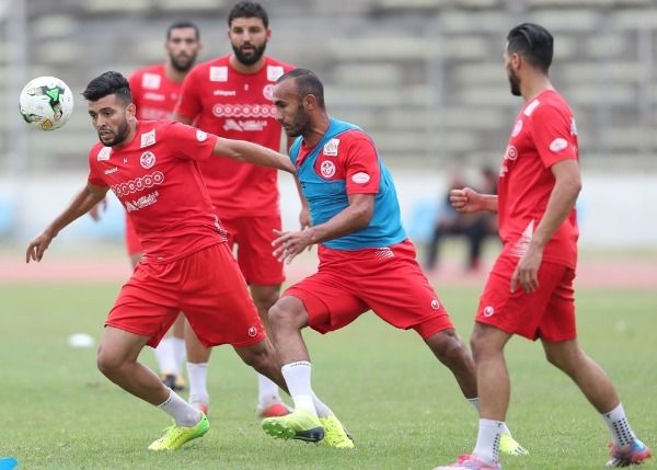 جانب من تدريبات اليوم