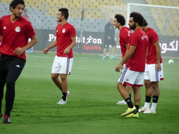 من مران المنتخب المصري