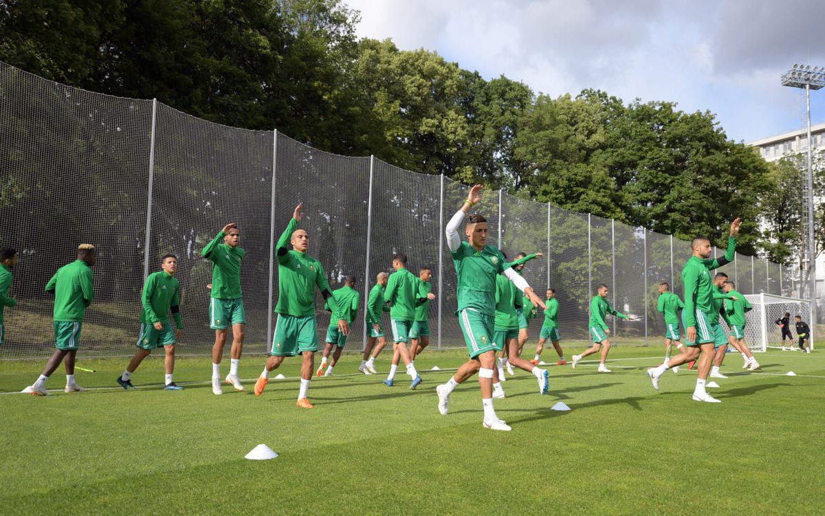 لاعبو منتخب المغرب