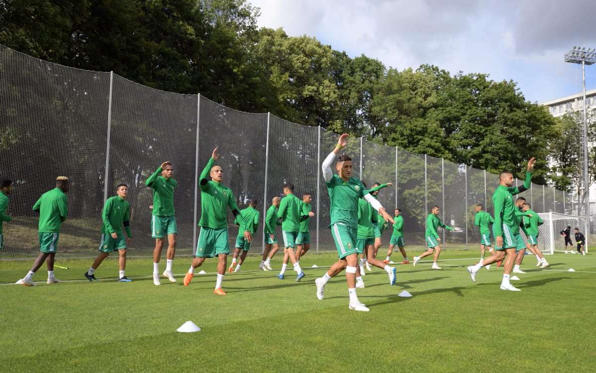 لاعبو منتخب المغرب