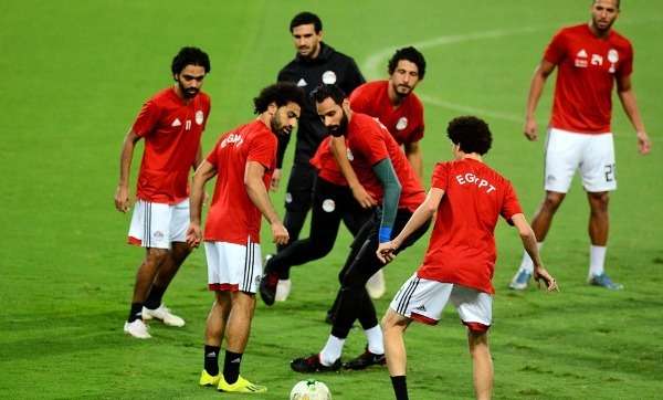 لاعبو منتخب مصر