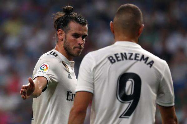  جاريث بيل وكريم بنزيما