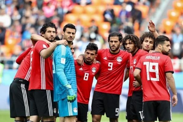 لاعبو منتخب مصر